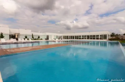 Terreno em condomínio fechado à venda na estrada sanga funda, 1502, sanga funda, nova santa rita, 420 m2 por r$ 350.000