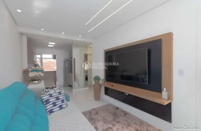 Casa em condomínio fechado com 2 quartos à venda na rua santa júlia, 55, olaria, canoas, 65 m2 por r$ 377.999