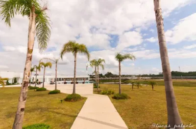 Terreno em condomínio fechado à venda na Estrada Sanga Funda, 1502, Sanga Funda, Nova Santa Rita, 420 m2 por R$ 295.000