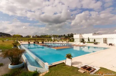 Terreno em condomínio fechado à venda na estrada sanga funda, 1502, sanga funda, nova santa rita, 420 m2 por r$ 295.000