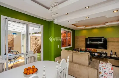 Casa em condomínio fechado com 3 quartos à venda na avenida açucena, 650, estância velha, canoas, 156 m2 por r$ 1.050.000