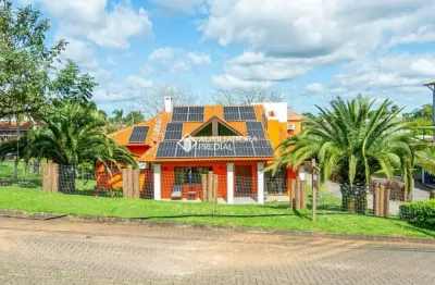 Casa em condomínio fechado com 3 quartos à venda na lomba do vadeco, 825, morada gaúcha, gravataí, 400 m2 por r$ 3.900.000