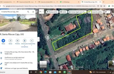 Terreno comercial à venda na caju, 510, caju, nova santa rita, 4300 m2 por r$ 600.000
