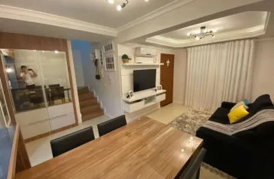 Casa em condomínio fechado com 3 quartos à venda na rua república, 2708, mato grande, canoas, 88 m2 por r$ 420.000