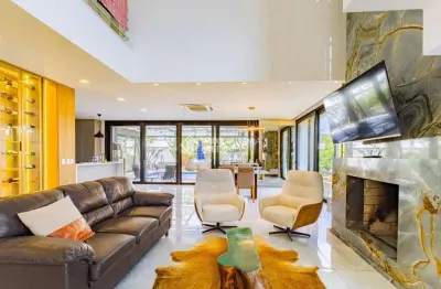 Casa em condomínio fechado com 4 quartos à venda na rua manuel bandeira, 450, marechal rondon, canoas, 380 m2 por r$ 4.250.000