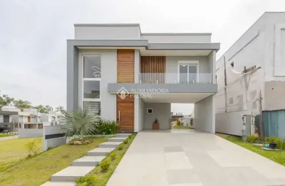 Casa em condomínio fechado com 3 quartos à venda na amilton da silva amorim, 1850, sanga funda, nova santa rita, 172 m2 por r$ 1.900.000