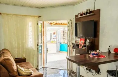 Casa em condomínio fechado com 2 quartos à venda na rua ludovico costella, 115, vila três marias, esteio, 48 m2 por r$ 280.000