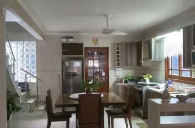 Casa em condomínio fechado com 3 quartos à venda na rua cacilda becker, 54, harmonia, canoas, 213 m2 por r$ 429.000