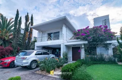 Casa em condomínio fechado com 3 quartos à venda na avenida açucena, 50, estância velha, canoas, 317 m2 por r$ 3.199.900