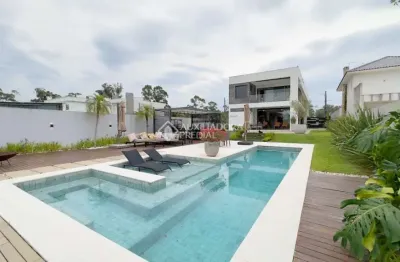 Casa em condomínio fechado com 4 quartos à venda na avenida juca batista, 9000, chapéu do sol, porto alegre, 366 m2 por r$ 2.800.000