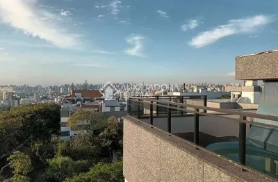 Cobertura com 3 quartos à venda na rua guilherme schell, 500, santo antônio, porto alegre, 196 m2 por r$ 1.390.000
