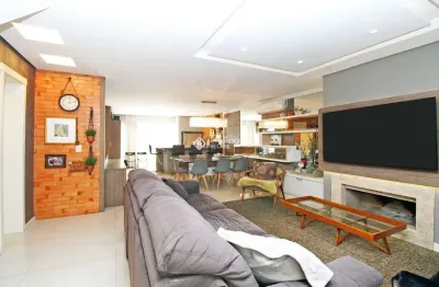 Casa em condomínio fechado com 3 quartos à venda na avenida willy eugênio fleck, 1495, sarandi, porto alegre, 217 m2 por r$ 1.690.000