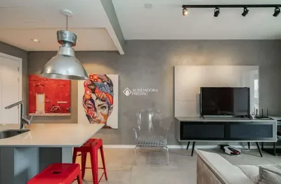 Apartamento com 1 quarto à venda na rua mário antunes da cunha, 116, petrópolis, porto alegre, 48 m2 por r$ 640.000