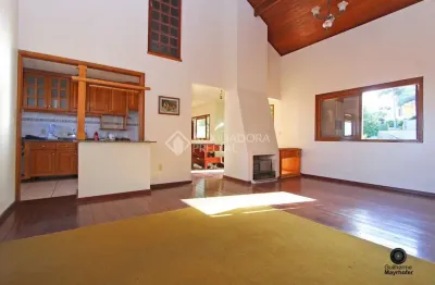 Casa em condomínio fechado com 4 quartos à venda na rua alcebíades antônio dos santos, 356, nonoai, porto alegre, 383 m2 por r$ 1.065.000