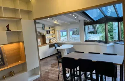 Casa em condomínio fechado com 3 quartos à venda na avenida coronel lucas de oliveira, 1548, petrópolis, porto alegre, 149 m2 por r$ 1.170.000