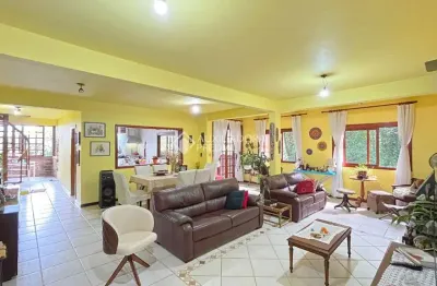 Casa com 6 quartos à venda na rua monteverde, 128, cascata, porto alegre, 454 m2 por r$ 1.150.000