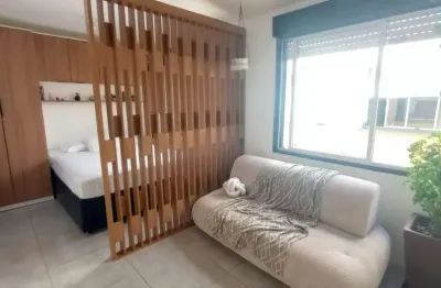 Apartamento com 1 quarto à venda na rua doutor ramiro d'ávila, 120, azenha, porto alegre, 28 m2 por r$ 158.000
