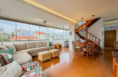 Cobertura com 3 quartos à venda na rua carlos von koseritz, 699, higienópolis, porto alegre, 196 m2 por r$ 1.235.000