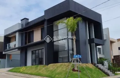 Casa em condomínio fechado com 3 quartos à venda na rua tancredo neves, 990, jansen, gravataí, 180 m2 por r$ 1.390.000