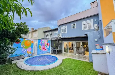 Casa em condomínio fechado com 3 quartos à venda na rua deputado hugo mardini, 1700, passo das pedras, porto alegre, 135 m2 por r$ 920.000