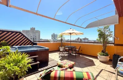 Cobertura com 2 quartos à venda na avenida joão wallig, 410, passo da areia, porto alegre, 150 m2 por r$ 1.100.000