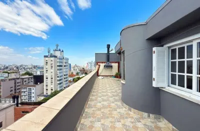 Cobertura com 3 quartos à venda na rua santa cecília, 1945, santana, porto alegre, 216 m2 por r$ 1.290.000