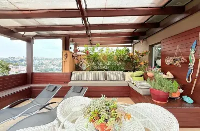 Cobertura com 3 quartos à venda na rua matias josé bins, 1424, três figueiras, porto alegre, 324 m2 por r$ 2.400.000