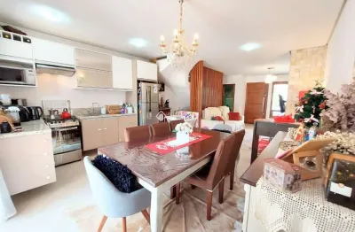 Casa em condomínio fechado com 3 quartos à venda na rua angico, 13, hípica, porto alegre, 138 m2 por r$ 600.000