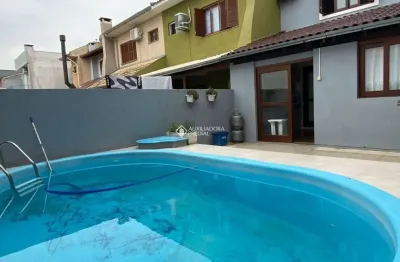 Casa em condomínio fechado com 2 quartos à venda na rua alexandre de gusmão, 309, hípica, porto alegre, 98 m2 por r$ 559.000