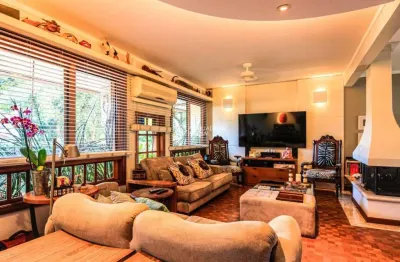 Casa em condomínio fechado com 3 quartos à venda na rua ernesto paiva, 46, tristeza, porto alegre, 246 m2 por r$ 1.390.000