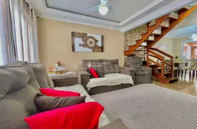 Casa em condomínio fechado com 3 quartos à venda na avenida edgar pires de castro, 2520, hípica, porto alegre, 144 m2 por r$ 359.000