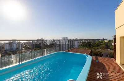 Cobertura com 3 quartos à venda na travessa nova trento, 49, tristeza, porto alegre, 191 m2 por r$ 850.000