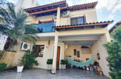 Casa em condomínio fechado com 3 quartos à venda na rua pau brasil, 329, hípica, porto alegre, 140 m2 por r$ 580.000