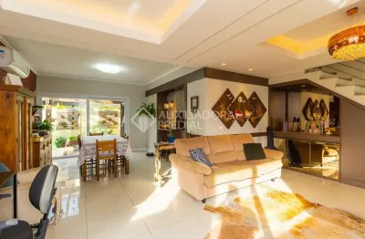 Casa em condomínio fechado com 3 quartos à venda na rua carlos eduardo de sá, 90, hípica, porto alegre, 241 m2 por r$ 830.000