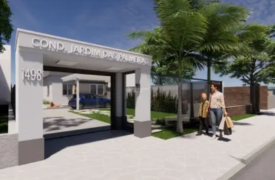 Casa em condomínio fechado com 2 quartos à venda na rua jorge mello guimarães, 1498, belém novo, porto alegre, 75 m2 por r$ 286.000