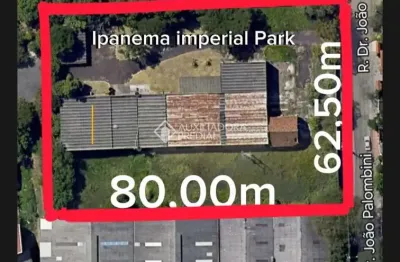 Terreno comercial à venda na rua doutor joão palombini, 345, ipanema, porto alegre, 5000 m2 por r$ 2.650.000