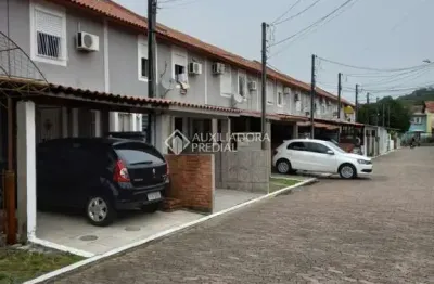 Casa em condomínio fechado com 2 quartos à venda na rua alcebíades ribeiro, 219, aberta dos morros, porto alegre, 85 m2 por r$ 175.000