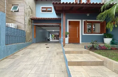 Casa em condomínio fechado com 3 quartos à venda na rua sargento bruno feldmann, 80, guarujá, porto alegre, 200 m2 por r$ 699.000