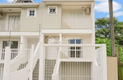 Casa em condomínio fechado com 3 quartos à venda na rua claudio da silva pinto, 612, espírito santo, porto alegre, 199 m2 por r$ 635.000