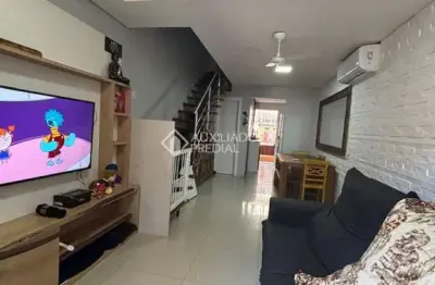 Casa em condomínio fechado com 2 quartos à venda na rua zuzu angel, 278, hípica, porto alegre, 82 m2 por r$ 380.000
