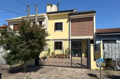 Casa em condomínio fechado com 3 quartos à venda na rua eva pinto, 114, hípica, porto alegre, 112 m2 por r$ 550.000