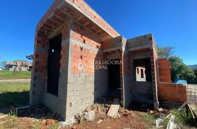 Casa com 2 quartos à venda na walter schuck, 450, vila rosa, dois irmãos, 69 m2 por r$ 448.000