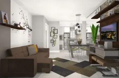 Apartamento com 3 quartos à venda na rua joão edmundo streb, 551, canudos, novo hamburgo, 75 m2 por r$ 410.000