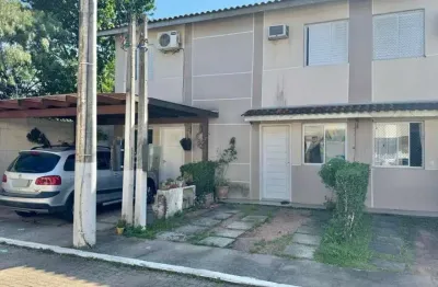 Casa em condomínio fechado com 2 quartos à venda na rua maria olinda telles, 900, canudos, novo hamburgo, 103 m2 por r$ 298.000