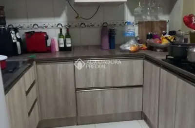 Casa em condomínio fechado com 2 quartos à venda na rua maria olinda telles, 900, canudos, novo hamburgo, 85 m2 por r$ 245.000