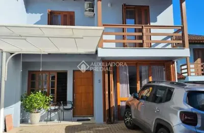 Casa em condomínio fechado com 3 quartos à venda na rua general euclides bernardino gomes, 26, operário, novo hamburgo, 117 m2 por r$ 599.000