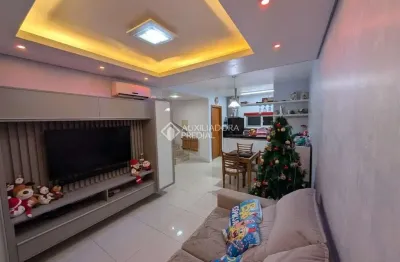 Casa em condomínio fechado com 3 quartos à venda na rua guia lopes, 968, rondônia, novo hamburgo, 130 m2 por r$ 550.000