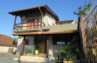 Casa em condomínio fechado com 3 quartos à venda na rua espanha, 184, rincão, novo hamburgo, 187 m2 por r$ 498.000