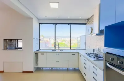 Casa em condomínio fechado com 3 quartos à venda na rua oscar schneider, 485, medianeira, porto alegre, 317 m2 por r$ 1.290.000