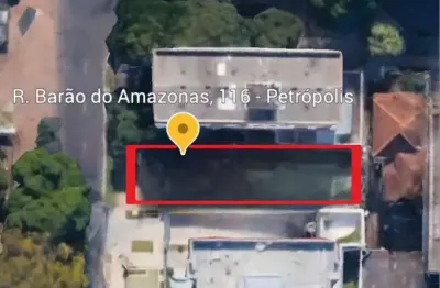 Terreno à venda na rua barão do amazonas, 116, petrópolis, porto alegre, 326 m2 por r$ 955.000